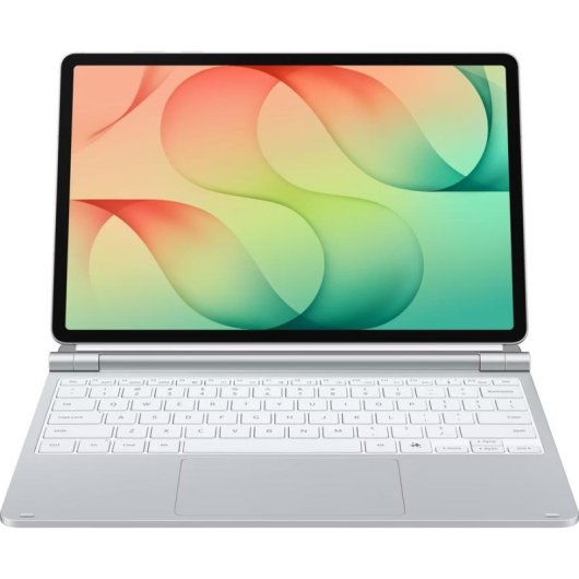 Teclado Samsung Pro Keyboard para Galaxy Tab S12+ con Touchpad Plata Alemán