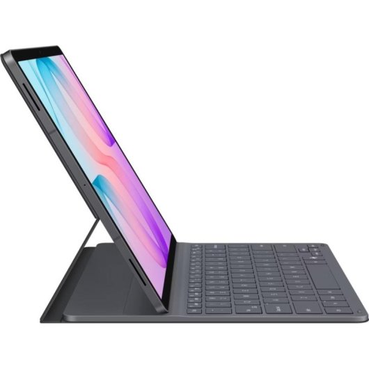 Tastiera Samsung Book Cover Slim Galaxy Tab S12+ Nero German QWERTZ