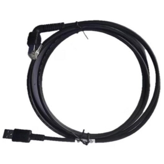 Cable alargador Zebra USB A a RJ-50 2,1 m Negro