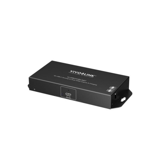 Concentrador USB-C Vivolink con doble salida HDMI 4K60 y 3 puertos USB 3.2 Gen 1