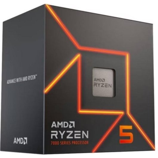 Processore AMD Ryzen 5 7500 6 core 3,7/5 GHz versione boxed