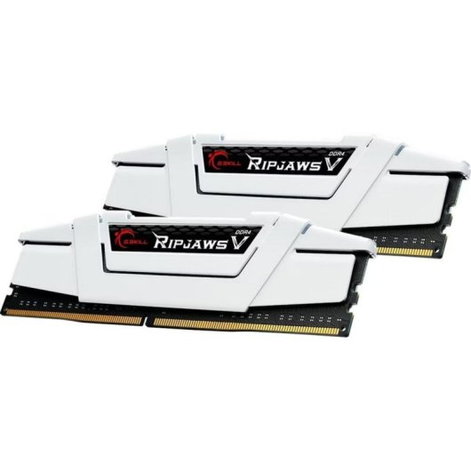 Memoire RAM G.Skill Ripjaws V 32GB 2x16GB DDR4 3200MHz CL16 XMP Blanc