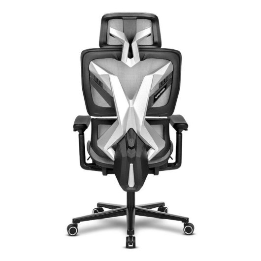 Cadeira Alpha Gamer Wave Black / Grey em malha