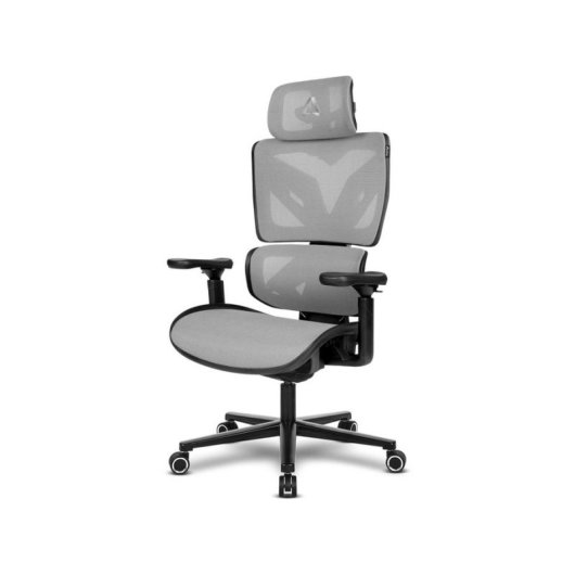 Cadeira Alpha Gamer Wave Black / Grey em malha
