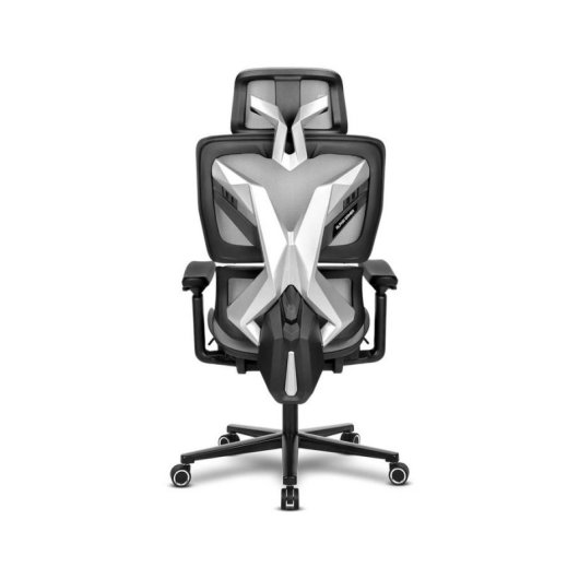 Cadeira Alpha Gamer Wave Black / Grey em malha