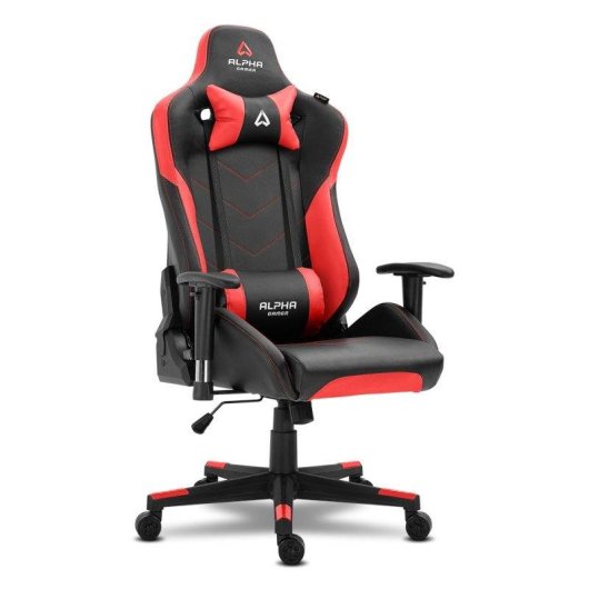 Gaming-Stuhl Alpha Gamer Zeta 120 kg Schwarz Rot