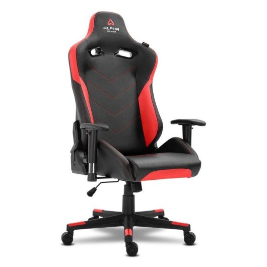 Gaming-Stuhl Alpha Gamer Zeta 120 kg Schwarz Rot