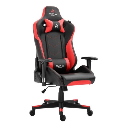 Gaming-Stuhl Alpha Gamer Zeta 120 kg Schwarz Rot