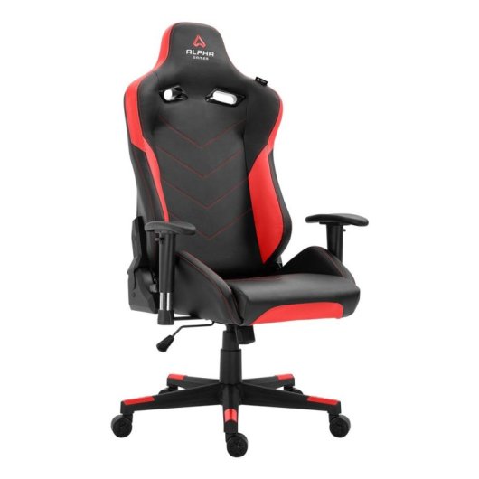 Gaming-Stuhl Alpha Gamer Zeta 120 kg Schwarz Rot