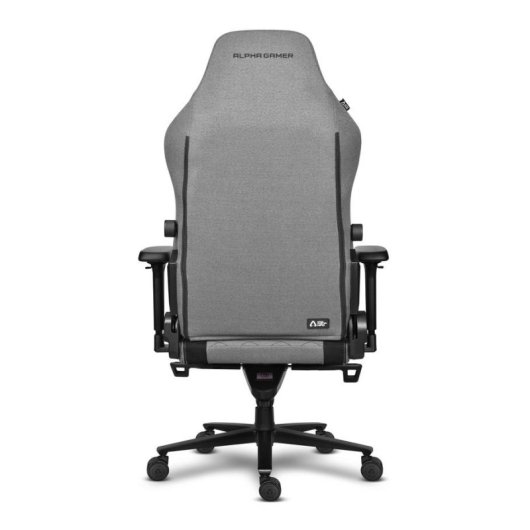 Silla de Videojuegos Alpha Gamer Alegra EVO Tela Gris 130 kg Respaldo 135°