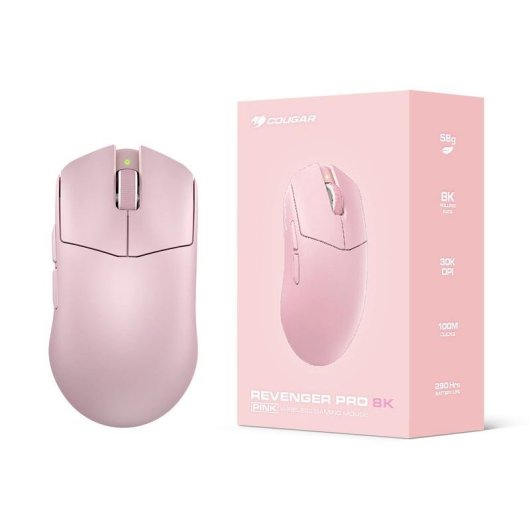 Cougar Revenger Pro 8K RF Bluetooth USB-C 30000 DPI rose
