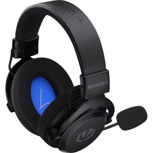 Endorfy VIRO Infra kabellose Bluetooth Büro-Kopfhörer, schwarz