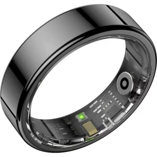 Anillo inteligente Colmi Ring 2 talla 10 Bluetooth IP68 5 ATM Android/iOS negro