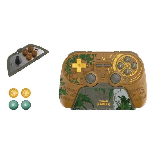 Comando 8BitDo Pro 3 Tomb Raider 30th Anniversary Edition Bluetooth