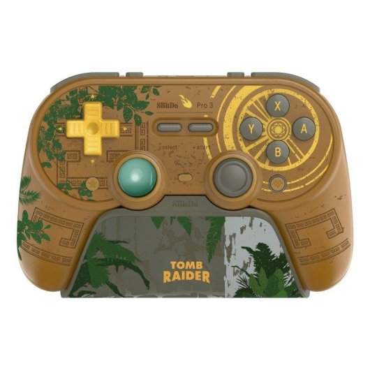 Comando 8BitDo Pro 3 Tomb Raider 30th Anniversary Edition Bluetooth