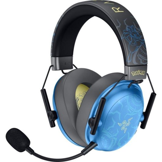 Auscultadores Razer BlackShark V3 X HyperSpeed sem fios gaming Pokemon Lucario