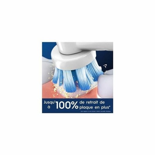 Brossette Dentaire Oral-B 8 Unités Bleu et Blanc