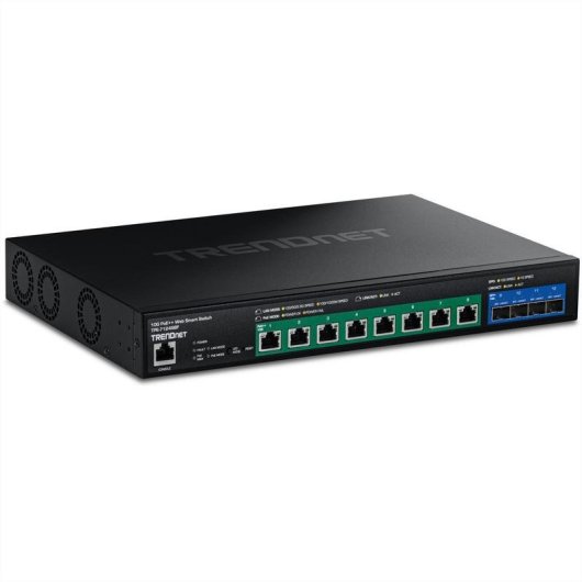 Geregelter Switch TRENDnet TPE-7124SBF 10G PoE++ 720 W Rackmontage