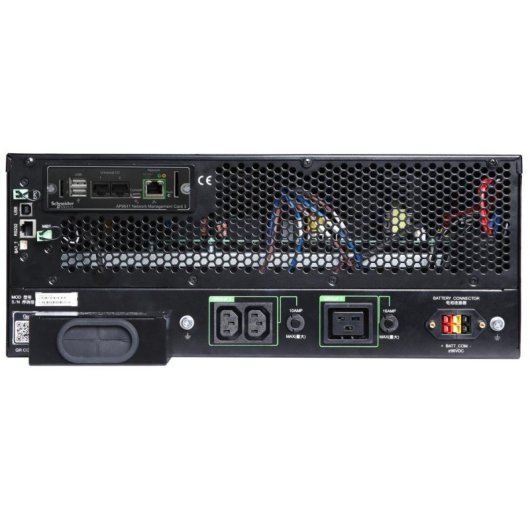 SAI APC 5 kVA/5 kW VRLA 4U avec carte de gestion