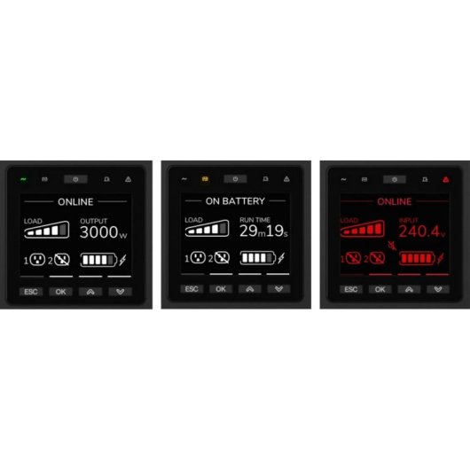 SAI APC 5 kVA/5 kW VRLA 4U avec carte de gestion