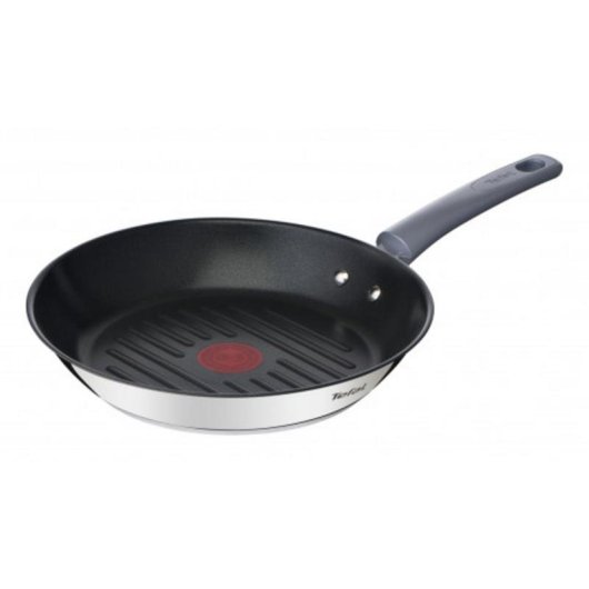 Sartén parrilla Tefal Daily Cook 26 cm Negro Acero inoxidable Cerámica