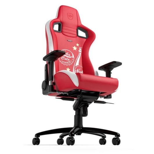 Silla Gaming Noblechairs EPIC Negro/Rojo/Blanco Hasta 120 kg