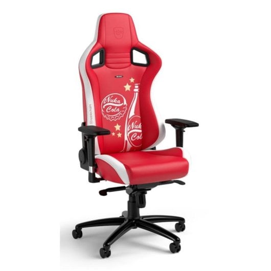 Silla Gaming Noblechairs EPIC Negro/Rojo/Blanco Hasta 120 kg