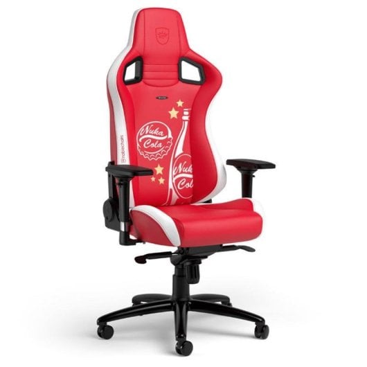 Silla Gaming Noblechairs EPIC Negro/Rojo/Blanco Hasta 120 kg