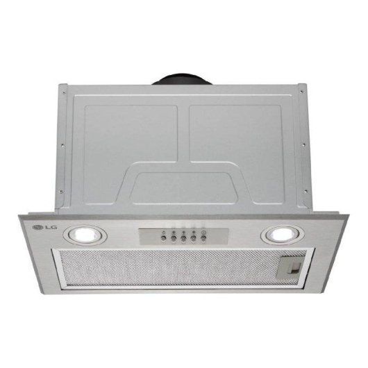 Exaustor LG HE3Z2415S 610 m3/h conduta 52 cm inox LED