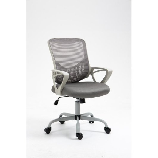 Bureaustoel ACTIVEJET YK507 grijs, rugleuning van mesh