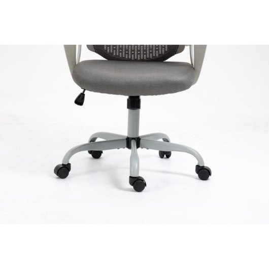Bureaustoel ACTIVEJET YK507 grijs, rugleuning van mesh
