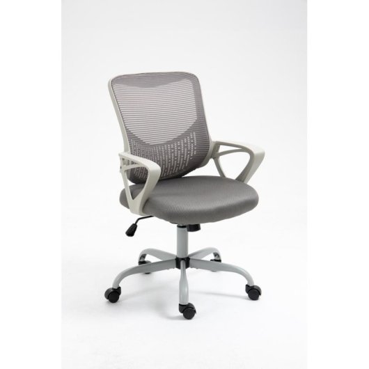Bureaustoel ACTIVEJET YK507 grijs, rugleuning van mesh
