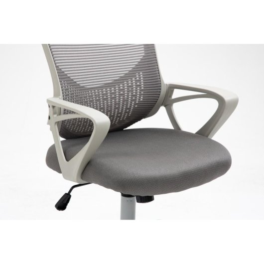 Bureaustoel ACTIVEJET YK507 grijs, rugleuning van mesh