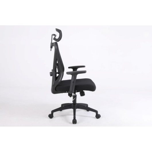 Chaise de bureau Activejet T5 noire, ergonomique, jusqu'a 200 kg
