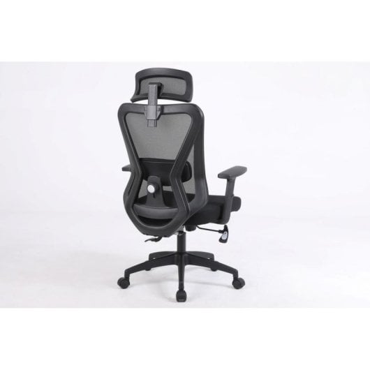 Chaise de bureau Activejet T5 noire, ergonomique, jusqu'a 200 kg
