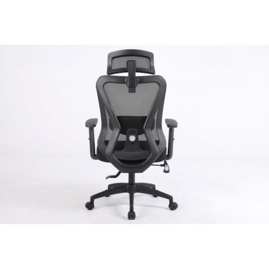 Chaise de bureau Activejet T5 noire, ergonomique, jusqu'a 200 kg