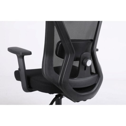 Chaise de bureau Activejet T5 noire, ergonomique, jusqu'a 200 kg