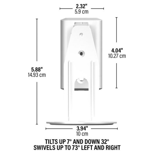 SANUS WSWME12 suporte de parede para Sonos Era 100, conjunto de 2