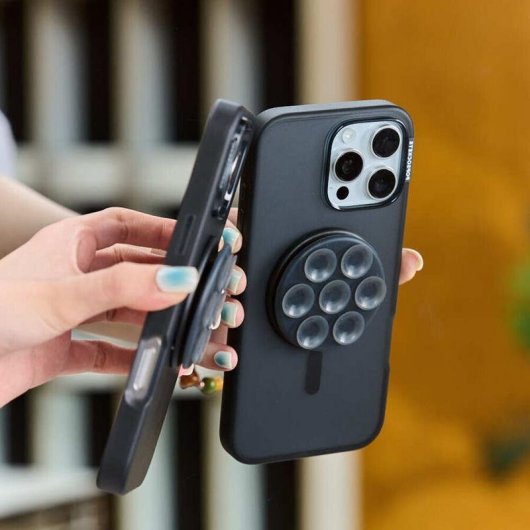 Supporto PopSockets Mango PopGrip MagSafe iPhone 17 Pro Max nero