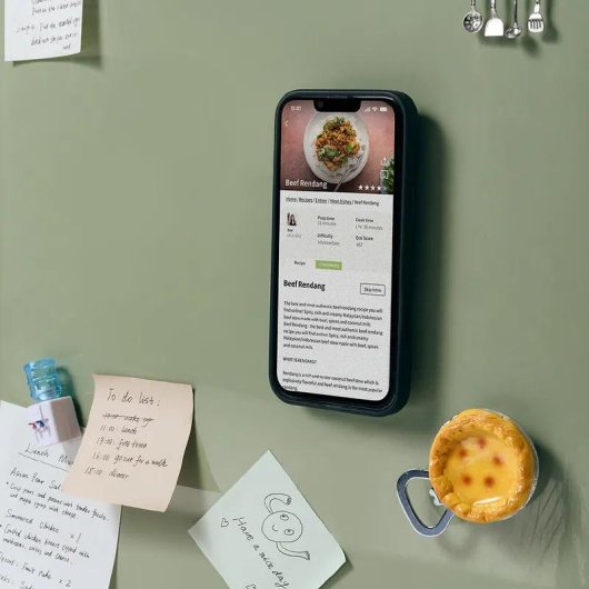 Supporto PopSockets Mango PopGrip MagSafe iPhone 17 Pro Max nero
