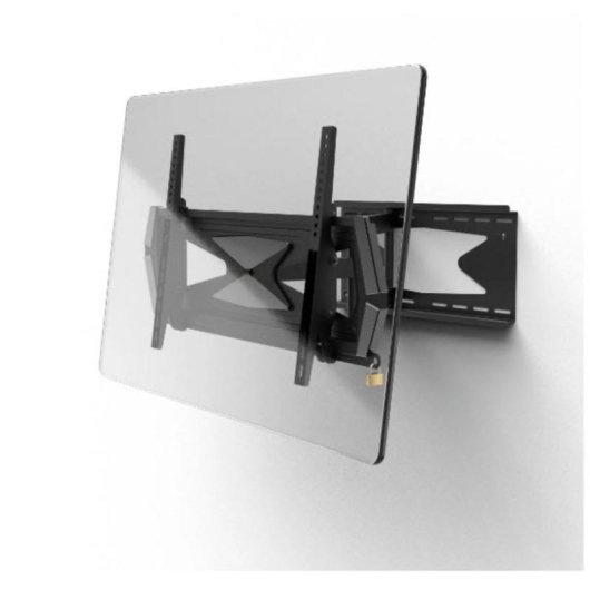 Hama 00220863 Support TV mural 37 a 80 pouces VESA 300x200 a 600x400 Max 40 kg