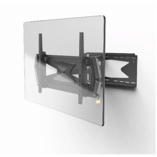 Hama 00220863 Support TV mural 37 a 80 pouces VESA 300x200 a 600x400 Max 40 kg