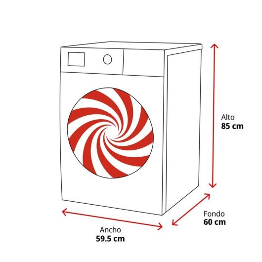 Secadora de condensación Midea MD110H80/W-ES 8 kg clase E con bomba de calor