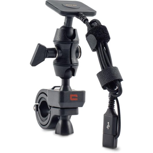 Suporte para Telemóvel Crosscall X-RIDE Carregador USB Rotação 360º Preto