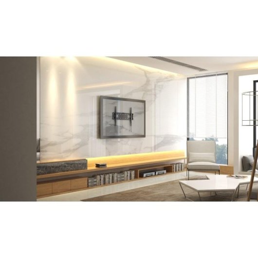 Reflecta 23093 Supporto TV Fisso a Parete 37 a 70" VESA 200x200 a 600x400 Max 50Kg