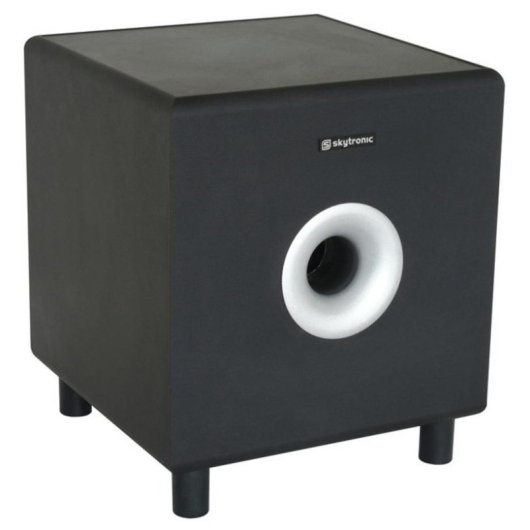 Altavoces Fenton subwoofer activo RCA 200 W con corte y fase ajustables