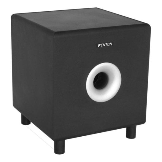 Altavoces Fenton subwoofer activo RCA 200 W con corte y fase ajustables