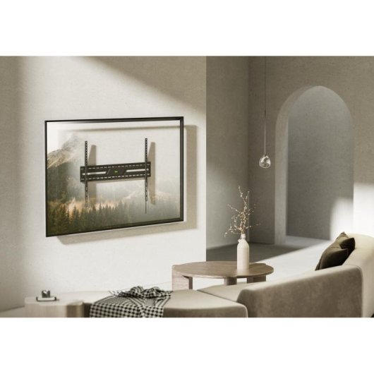 GEMBIRD WM-100F-01 Supporto TV Fisso a Parete 43 a 100" VESA 75x75 a 900x600 Max 75Kg