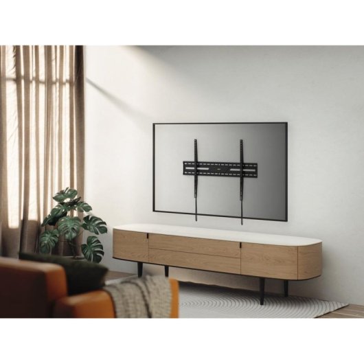 GEMBIRD WM-100F-01 Supporto TV Fisso a Parete 43 a 100" VESA 75x75 a 900x600 Max 75Kg