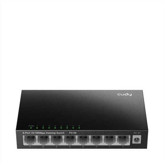 Switch Cudy FS108 8 porte Fast Ethernet non gestito metallo